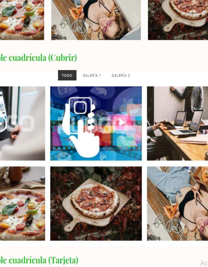 Galerias y Slides